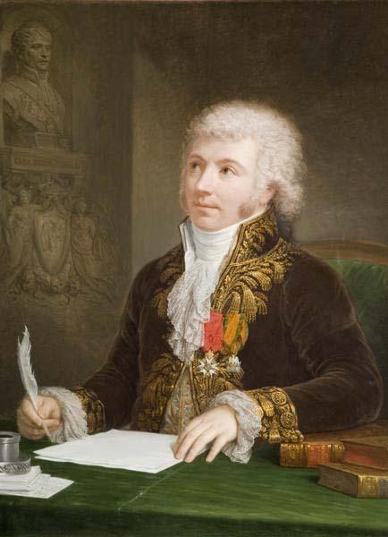 Andrea Appiani Portrait de Nicolas, comte Frochot, ou, Portrait de Pierre Etienne, comte Mejan Sweden oil painting art